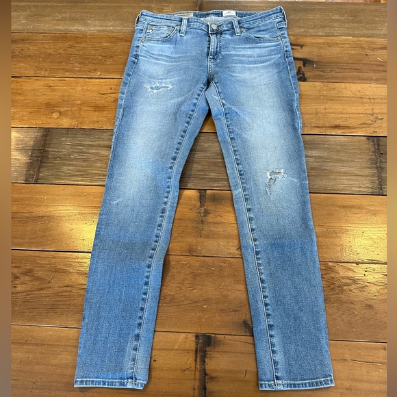 AG Adriano Goldschmied The Legging Ankle Super Skinny Jeans Size 28R - Picture 1 of 7